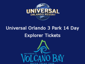 Universal Orlando 3 Park Explorer 14 Day Ticket 2024-2025