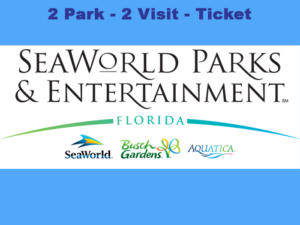 SeaWorld Orlando - 2 Park - 2 Visit Ticket